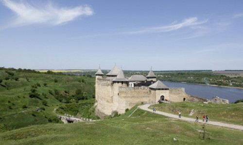 Zdjcie UKRAINA / Bukowina / Chocim / Zamek w Chocimiu