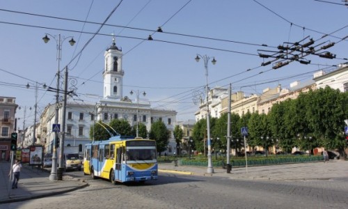 Zdjcie UKRAINA / Bukowina / Czerniowce / Czerniowce – centrum