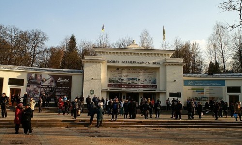 Zdjecie UKRAINA / Ukraina Zachodnia / Truskawiec / pijalnia wody