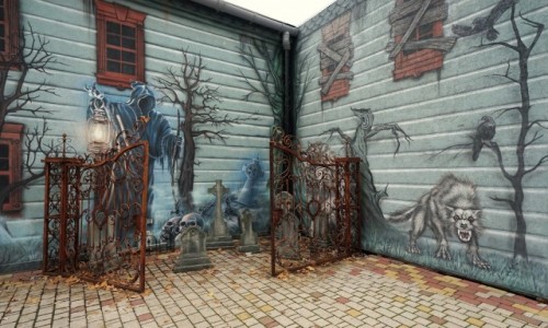 Zdjecie UKRAINA / Charkw / Park Gorkiego / Kcik strachu
