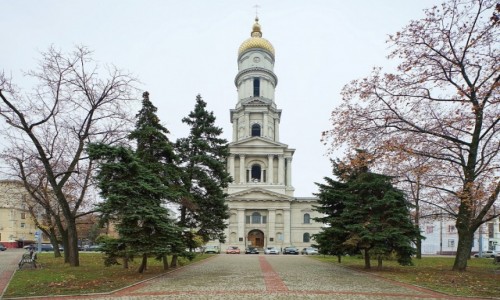 Zdjcie UKRAINA / Charkw / Sobr Zanicia Matki Boej / Dzwonnica