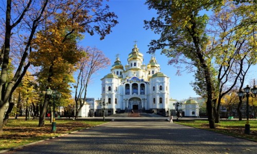 Zdjecie UKRAINA / Charkw / . / Cerkiew witych Mdrcw Mirry