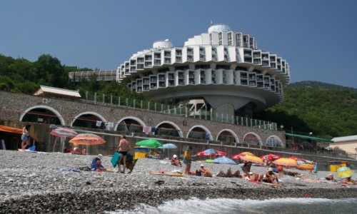 Zdjcie UKRAINA / Krym / Kurpaty / Sanatorium Druba