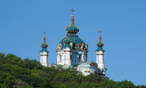 Zdjcie UKRAINA / Obwd kijowski / Kijw / Cerkiew w. Andrzeja (II)