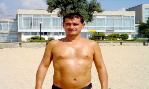 Zdjecie UKRAINA / Krym / Eupatoria / pusta plaa w Eupatorii na Czajce na pocztku wrzenia