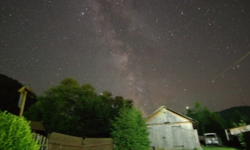 Zdjecie UKRAINA / - / Osmo�oda / Niebo nad Osmo�od�