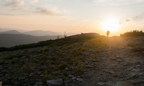 Zdjcie UKRAINA / obwd iwanofrankowski / Gorgany / razem ze socem biegnijmy do kresu dnia