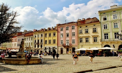 Zdjecie UKRAINA / obwd lwowski / Lww / Rynek we Lwowie