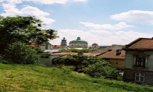 Zdjecie UKRAINA / brak / LWÓW / widoczek z wzgórza zamkowego