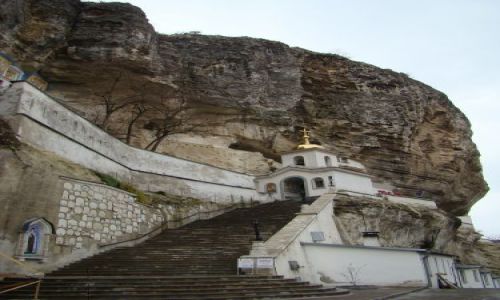 Zdjęcie UKRAINA / KRYM / BAKCZYSARAJ- okolice / Uspieński Monastyr