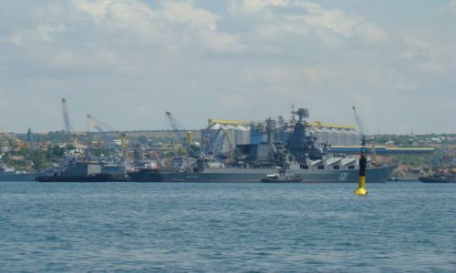 Zdjecie UKRAINA / KRYM / SEWASTOPOL - PORT / Flota ktrej nie mamy ( a oni tak )