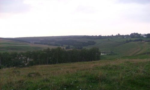 Zdjęcie UKRAINA / BUCZACZ / PODZAMECZEK,WIDOK NA rz.STRYPE / ZIELONA UKRAINA