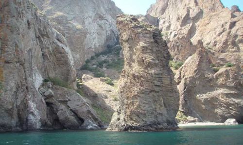 Zdjęcie UKRAINA / Krym / Koktebel / Widok na rezerwat Kara-Dag