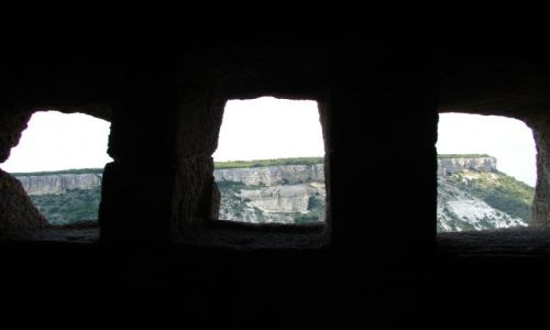 Zdjęcie UKRAINA / Krym / Czfut Kale / skalne miasto