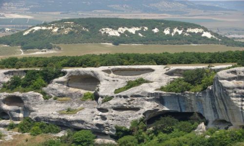 Zdjcie UKRAINA / Krym / Eski Kermen / skalne miasto
