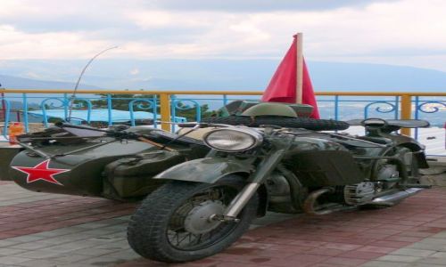 Zdjecie UKRAINA / Jalta / Ai Petri / retro moto