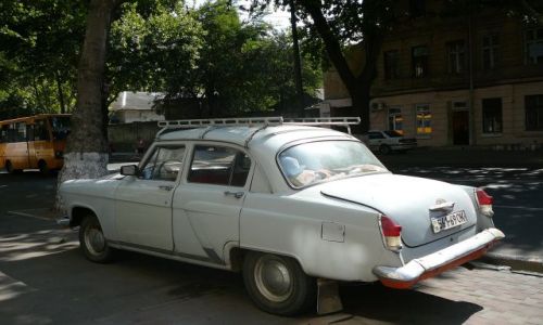 Zdjecie UKRAINA / Odessa / ulica / retro nie retro