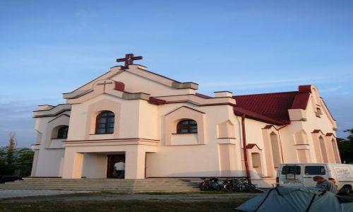 Zdjęcie UKRAINA / Tawrijsk / Krym / kosciol w Tawrijsku