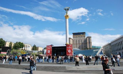 Zdjecie UKRAINA / brak / Kijw / Majdan Niezalenoci