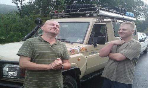 Zdjecie UKRAINA / - / granica / na trasie