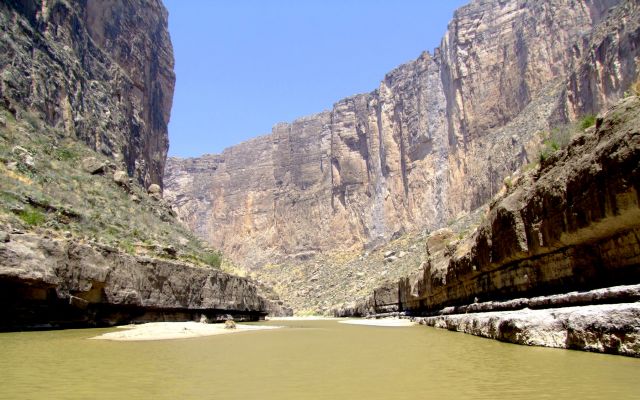 Zdjęcia: Texas / Big Bend NP / Santa Elena Canyon, Santa Elena Canyon 3, USA Zdjęcia: Texas / Big Bend NP / Santa Elena Canyon, Santa Elena Canyon 3, USA
