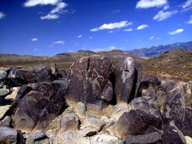 Zdjęcia: Nowy Meksyk / Sacramento Mountains, petroglify, USA Zdjęcia: Nowy Meksyk / Sacramento Mountains, petroglify, USA