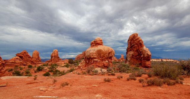 Zdjęcia: Arches, Utah, W glebi chmur, USA Zdjęcia: Arches, Utah, W glebi chmur, USA