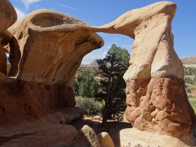 Zdj cia: Escalante - Devils Garden, Utah, Diabelski Ogrd- Metate Arch, USA
