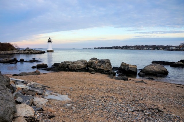 Zdj cia: Winter Island, Massachusetts, Latarnia morska Fort Pickering, USA