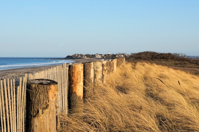 Zdj cia: Plaa Duxbury, Plymouth, Massachusetts, Latarnia morska Gurnet, USA