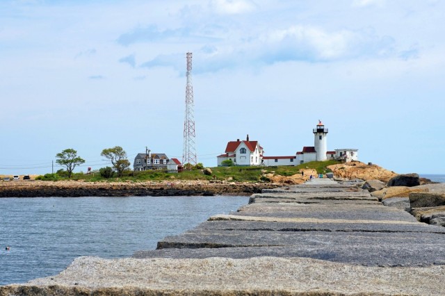 Zdj cia: Gloucester, Massachusetts, Latarnia morska Eastern Point, USA