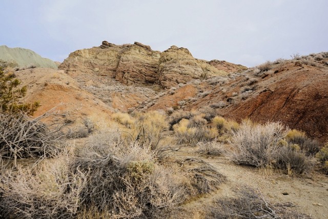 Zdj cia: Pustynia Mojave, Kalifornia, Rainbow Basin Natural Area, USA