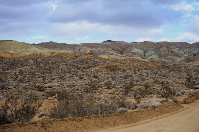 Zdj cia: Pustynia Mojave, Kalifornia, Rainbow Basin Natural Area, USA