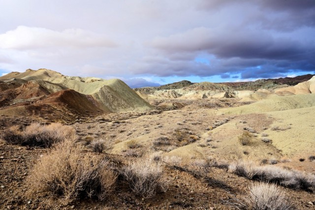 Zdj cia: Pustynia Mojave, Kalifornia, Rainbow Basin Natural Area, USA