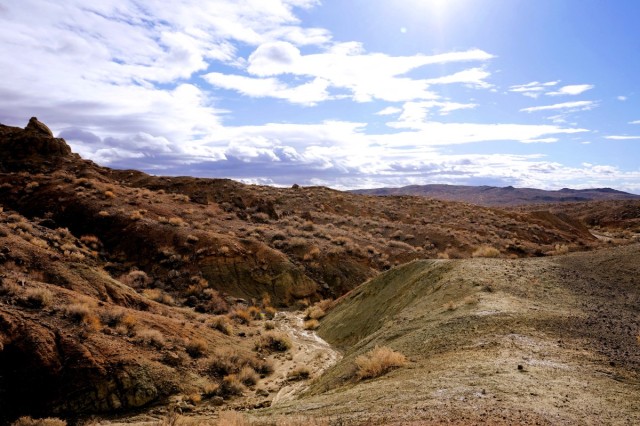Zdj cia: Pustynia Mojave, Kalifornia, Rainbow Basin Natural Area, USA