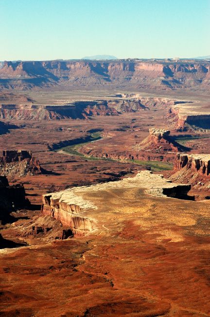 Zdjęcia: Canyonlands / Island in the sky /Green River Point, Utah, zielona wstążka, USA Zdjęcia: Canyonlands / Island in the sky /Green River Point, Utah, zielona wstążka, USA