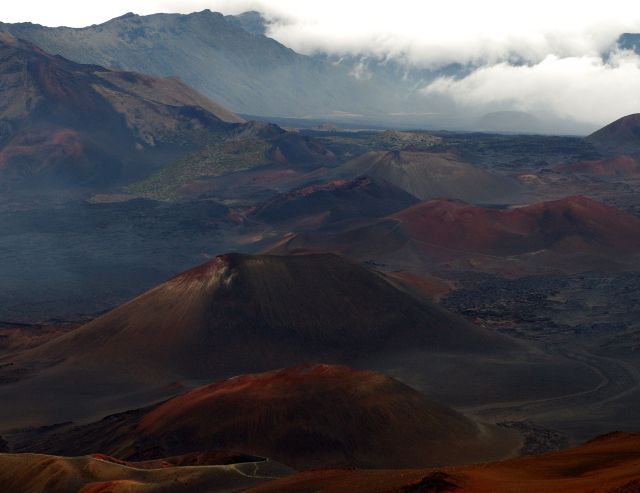 Zdjęcia: Maui / Haleakala, Hawaje, Haleakala - Mars na Ziemi, USA Zdjęcia: Maui / Haleakala, Hawaje, Haleakala - Mars na Ziemi, USA