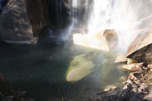 Zdjęcia: Potok Yosemite , California, Yosemite National Park jedna z III kaskad , USA Zdjęcia: Potok Yosemite , California, Yosemite National Park jedna z III kaskad , USA