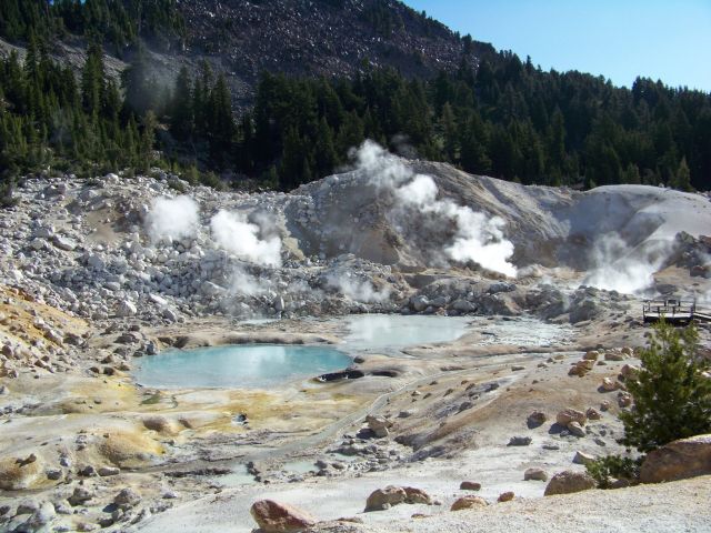 Zdjęcia: Kalifornia/ Lassen Volcanic NP, Bumpass Hell 4, USA Zdjęcia: Kalifornia/ Lassen Volcanic NP, Bumpass Hell 4, USA