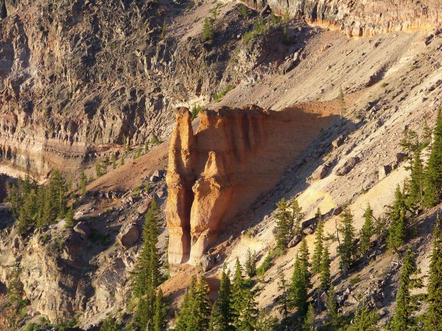 Zdjęcia: Oregon/ Crater Lake NP, Pumeksowy Zamek 2, USA Zdjęcia: Oregon/ Crater Lake NP, Pumeksowy Zamek 2, USA