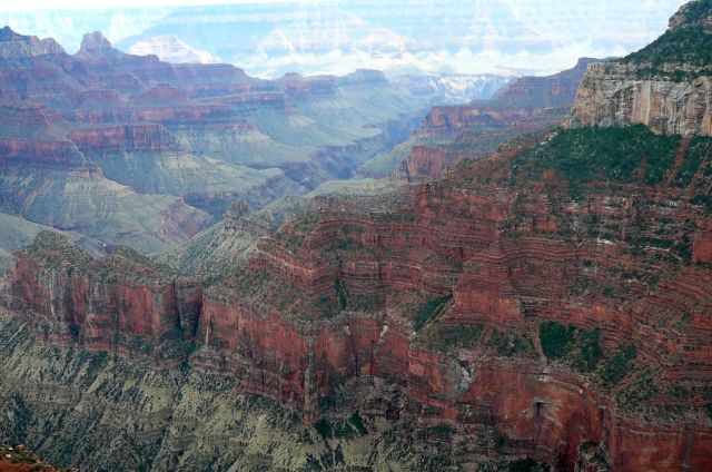 Zdjęcia: Wielki Kanion, Arizona, barwy kanionu, USA Zdjęcia: Wielki Kanion, Arizona, barwy kanionu, USA