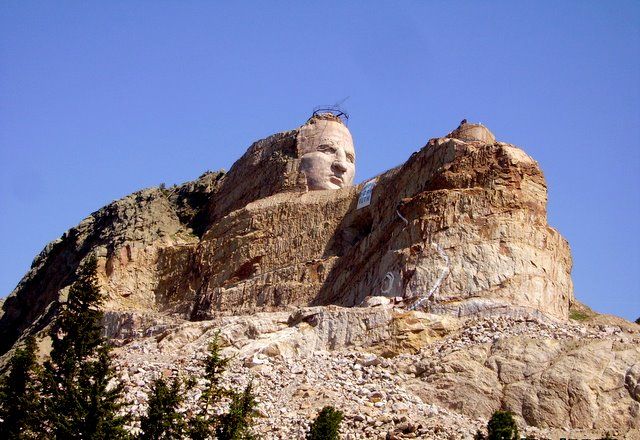 Zdjęcia: Crazy Horse Monument, Nebraska, Crazy Horse Monument, USA Zdjęcia: Crazy Horse Monument, Nebraska, Crazy Horse Monument, USA