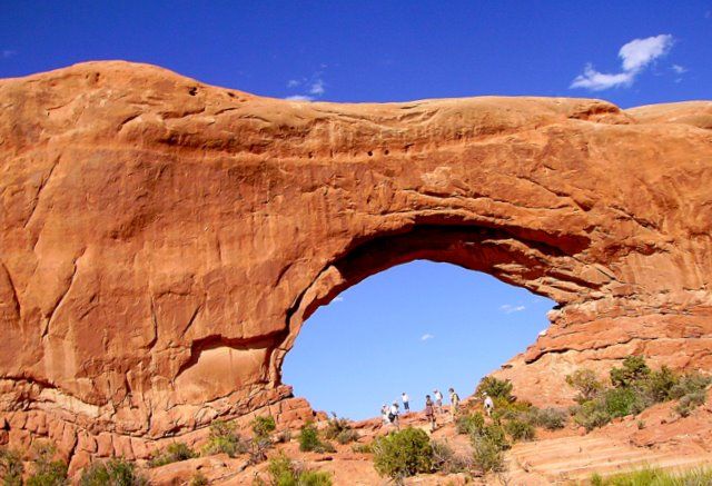 Zdjęcia: Arches Nat. Park, Arizona, "okno" w Arches Nat. Park, USA Zdjęcia: Arches Nat. Park, Arizona, "okno" w Arches Nat. Park, USA