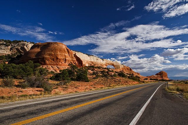 Zdjęcia: Utah, droga przez Utah, USA Zdjęcia: Utah, droga przez Utah, USA