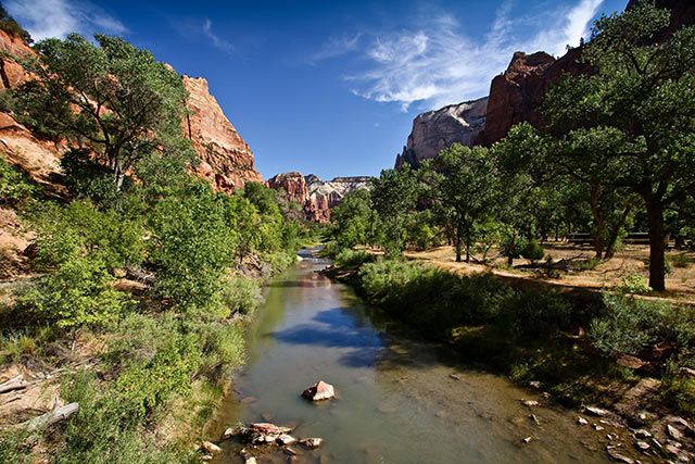 Zdjęcia: Zion NP, stan Utah, Zion NP, USA Zdjęcia: Zion NP, stan Utah, Zion NP, USA