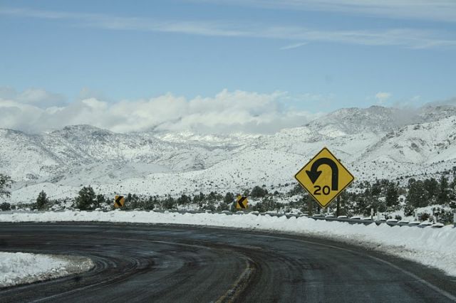 Zdjęcia: Road to Sequoia National Park, California, Ostre, Krete..............., USA Zdjęcia: Road to Sequoia National Park, California, Ostre, Krete..............., USA