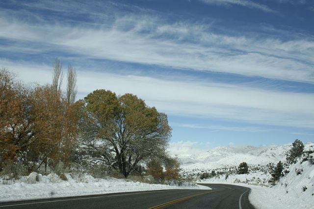 Zdjęcia: Road to Sequoia National Park, California, Zima, USA Zdjęcia: Road to Sequoia National Park, California, Zima, USA