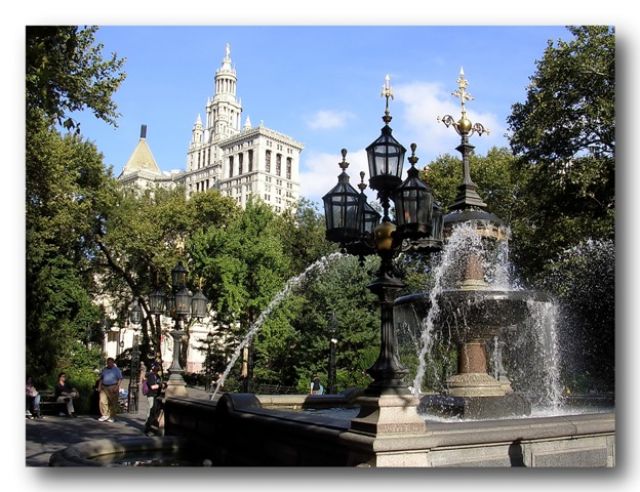 Zdjęcia: City Hall Park, Nowy Jork, moje wędrowanie po Manhattanie..., USA Zdjęcia: City Hall Park, Nowy Jork, moje wędrowanie po Manhattanie..., USA