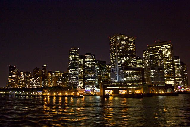 Zdjęcia: NYC, NY, Downtown nocą, USA Zdjęcia: NYC, NY, Downtown nocą, USA