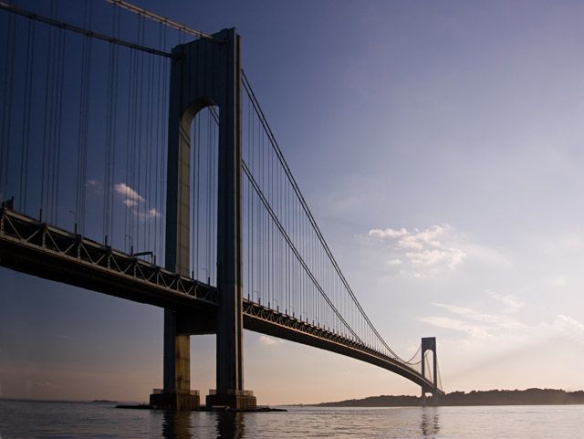 Zdjęcia: Brooklyn, Staten Island (w tle), NY, Verezano #1, USA Zdjęcia: Brooklyn, Staten Island (w tle), NY, Verezano #1, USA